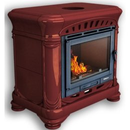 Каминная облицовка КимрПечь Модерн центральная Вишня